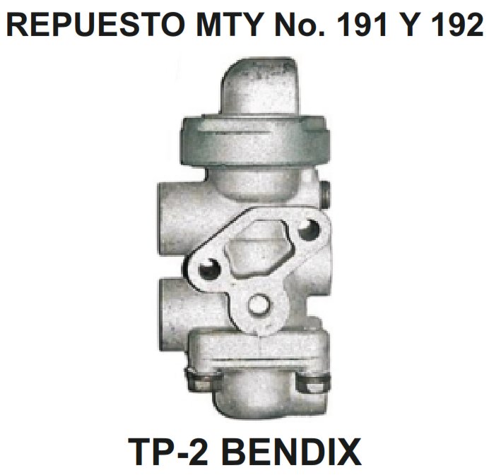 MABI Exportaciones Repuesto 191 y 192